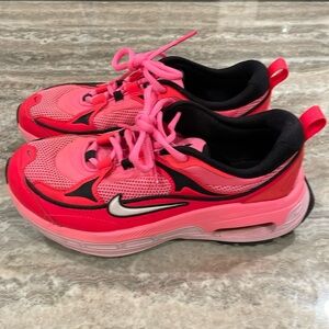 Neon Pink Nike Running Shoes
